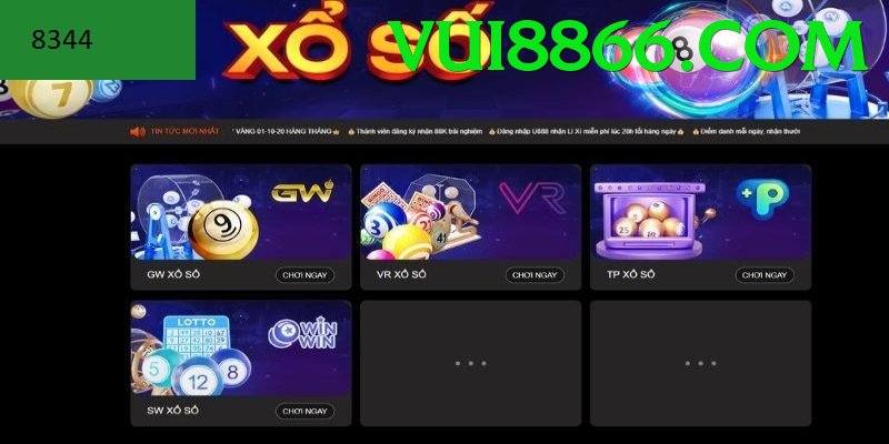 Xổ Số Online - vui88 - Miễn phí